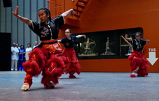 Dragon boat festival: Leeuwendans, Tai Chi & Kung Fu demonstratie in Maritiem Museum Rotterdam
